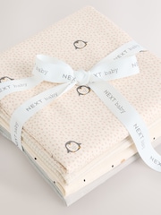 Winter Icons Baby Muslins Cloths 4 Pack - Image 5 of 5