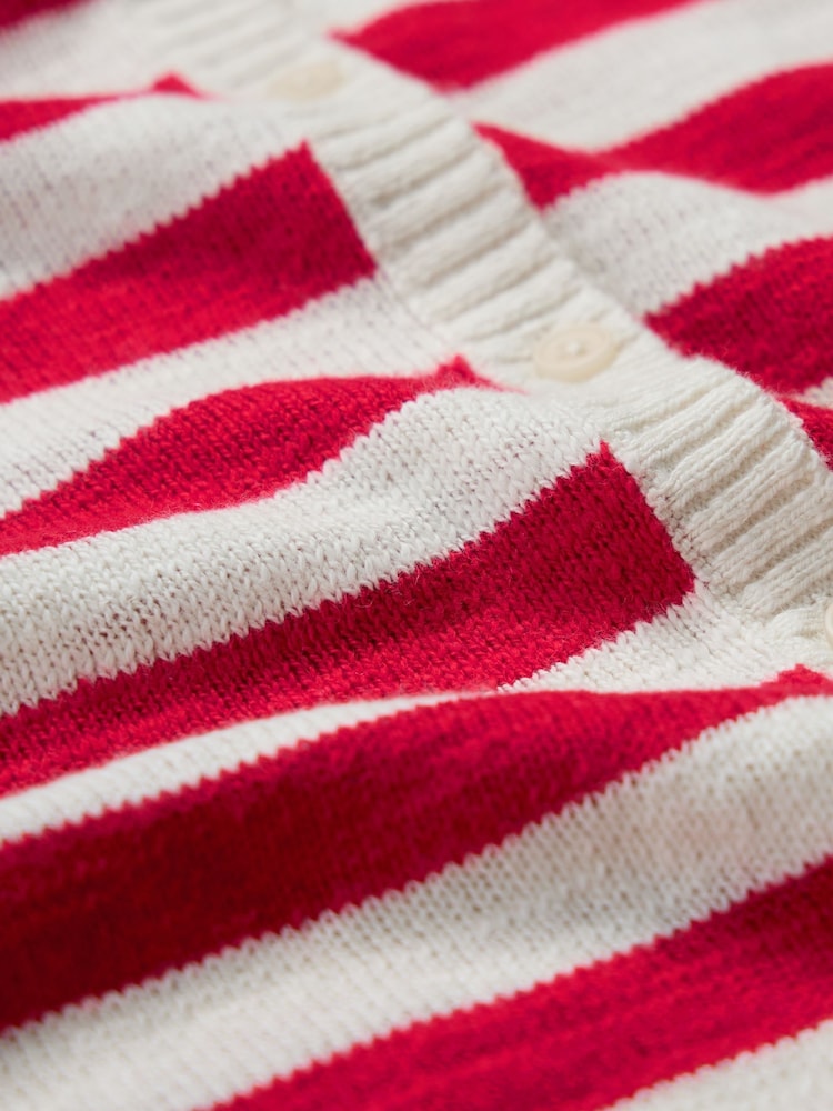 Seasalt Cornwall Red Knavock Striped Jumper - Image 9 of 9
