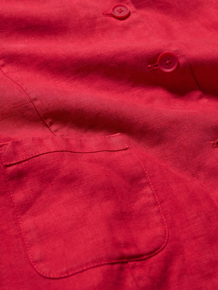 Seasalt Cornwall Red Petite Arame Jacket - Image 5 of 5