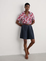 Rojo - Seasalt Cornwall Misty Sky Short Sleeve Jersey Shirt - Imagen 3 de 5
