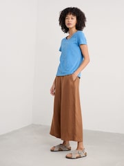 Seasalt Cornwall Blue Camerance T-Shirt - Image 3 of 5