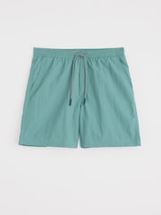Seasalt Cornwall Blue Chrome Mens Land and Sea Printed Shorts - Image 4 of 5