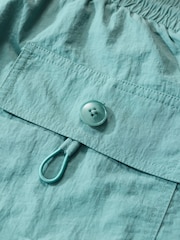 Seasalt Cornwall Blue Chrome Mens Land and Sea Printed Shorts - Image 5 of 5