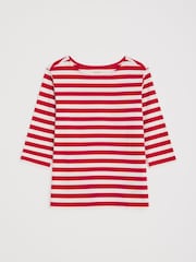 Rojo granate - Seasalt Cornwall 100% Cotton Multi Sailor Top - Imagen 4 de 5