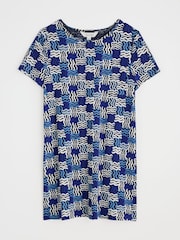 Blau/Chrom - Seasalt Cornwall Multi Bowithick Jersey Tunic - Bild 4 von 5