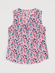 Rosa - Seasalt Cornwall Cobbs Well Sleeveless 100% Cotton Vest - Imagen 4 de 5