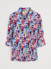 Seasalt Cornwall Multi Larissa 100% Cotton Shirt - Image 4 of 6