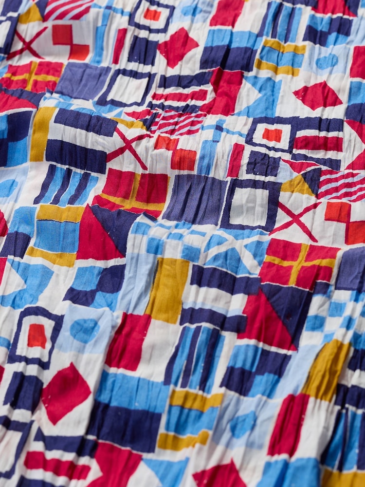 Seasalt Cornwall Multi Larissa 100% Cotton Shirt - Image 6 of 6