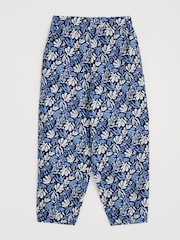 Seasalt Cornwall Blue Noweth 100% Linen Trousers - Image 4 of 5