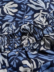 Seasalt Cornwall Blue Noweth 100% Linen Trousers - Image 5 of 5