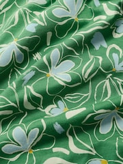 Seasalt Cornwall Green Barnoon Jersey Printed Short-Sleeve Blouses - Image 5 of 5