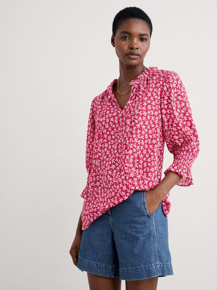 Seasalt Cornwall Shore Shape 100% Cotton Blouses - Imagen 1 de 5