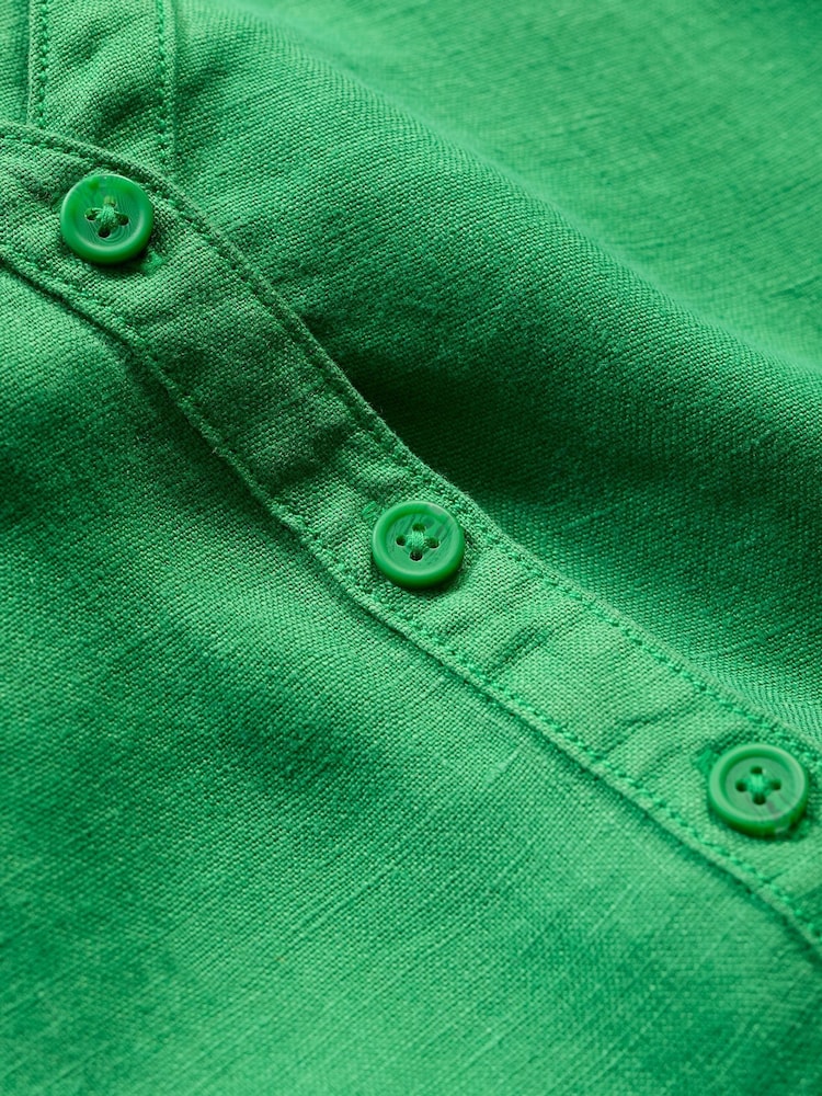 Seasalt Cornwall Green Little Croft 100% Linen Tunic - Image 5 of 5