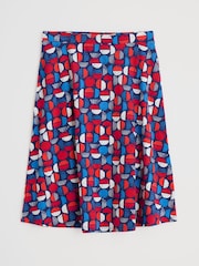 Seasalt Cornwall Black Rose A-Line Skirt - Image 4 of 5