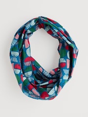 Seasalt Cornwall Multi New Everyday Circle 100% Cotton Scarf - Image 3 of 5