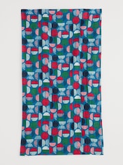 Seasalt Cornwall Multi New Everyday Circle 100% Cotton Scarf - Image 4 of 5
