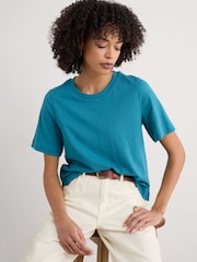 Seasalt Cornwall Copseland 100% Cotton T-Shirt - Imagen 1 de 5