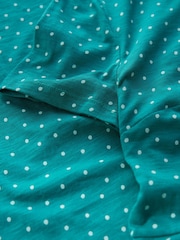 Seasalt Cornwall Blue Mainland Jersey Midi 100% Cotton Dress - Image 5 of 5