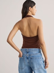 Body Halterneck Verde Abercrombie & Fitch - Imagem 2 de 4