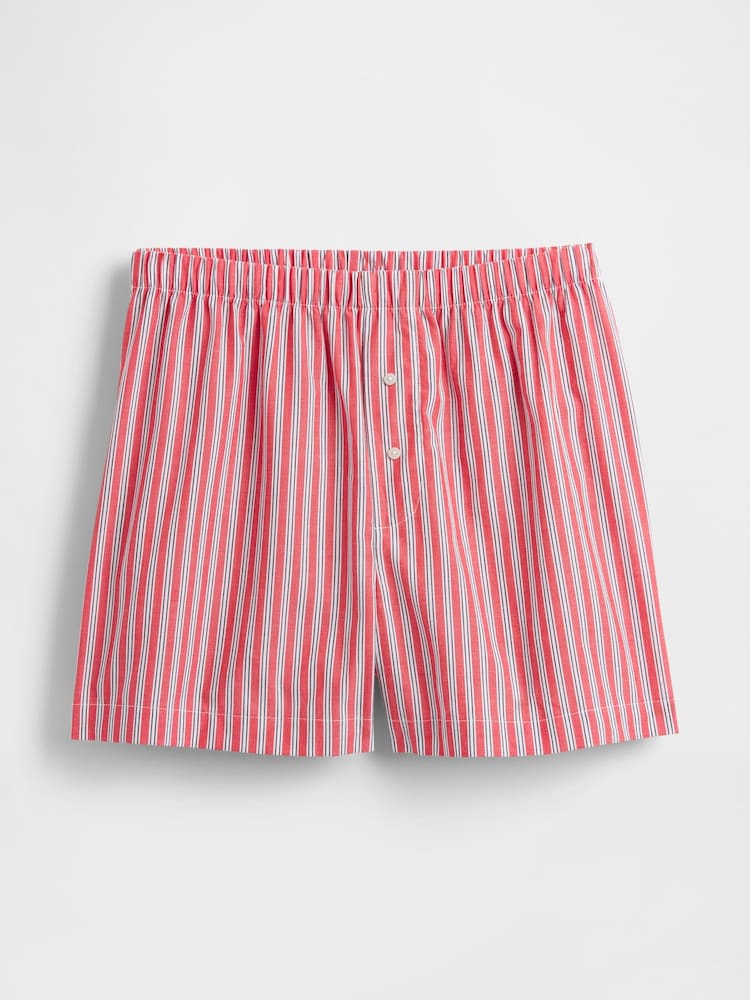 Gap Red 100% Cotton Short Pyjama Bottoms - Image 2 of 2