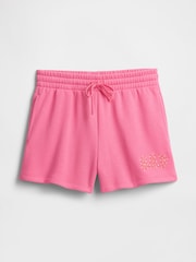 Gap Pink Vintage Logo Pull On Shorts - Image 5 of 5