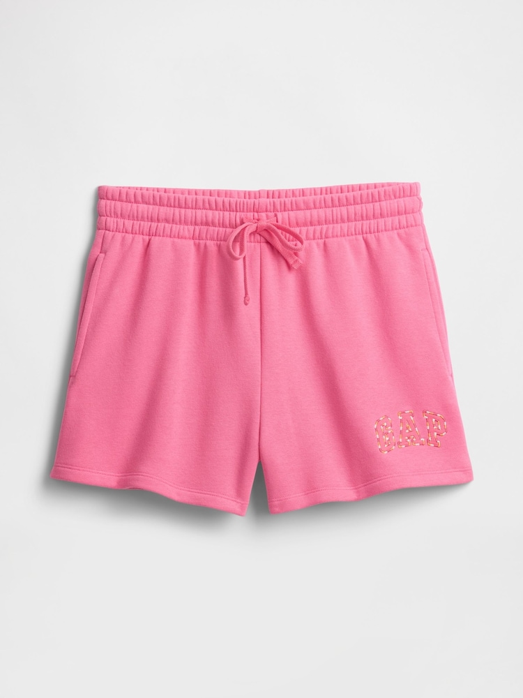Gap Pink Vintage Logo Pull On Shorts - Image 5 of 5