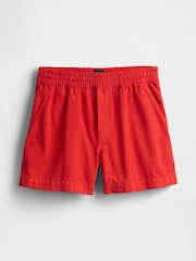 Gap Red UltraSoft Denim Easy Shorts - Image 5 of 5