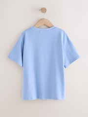 Blue Poodle - Übergroßes T-Shirt mit Grafikprint (3–16 J.) - Bild 6 von 8