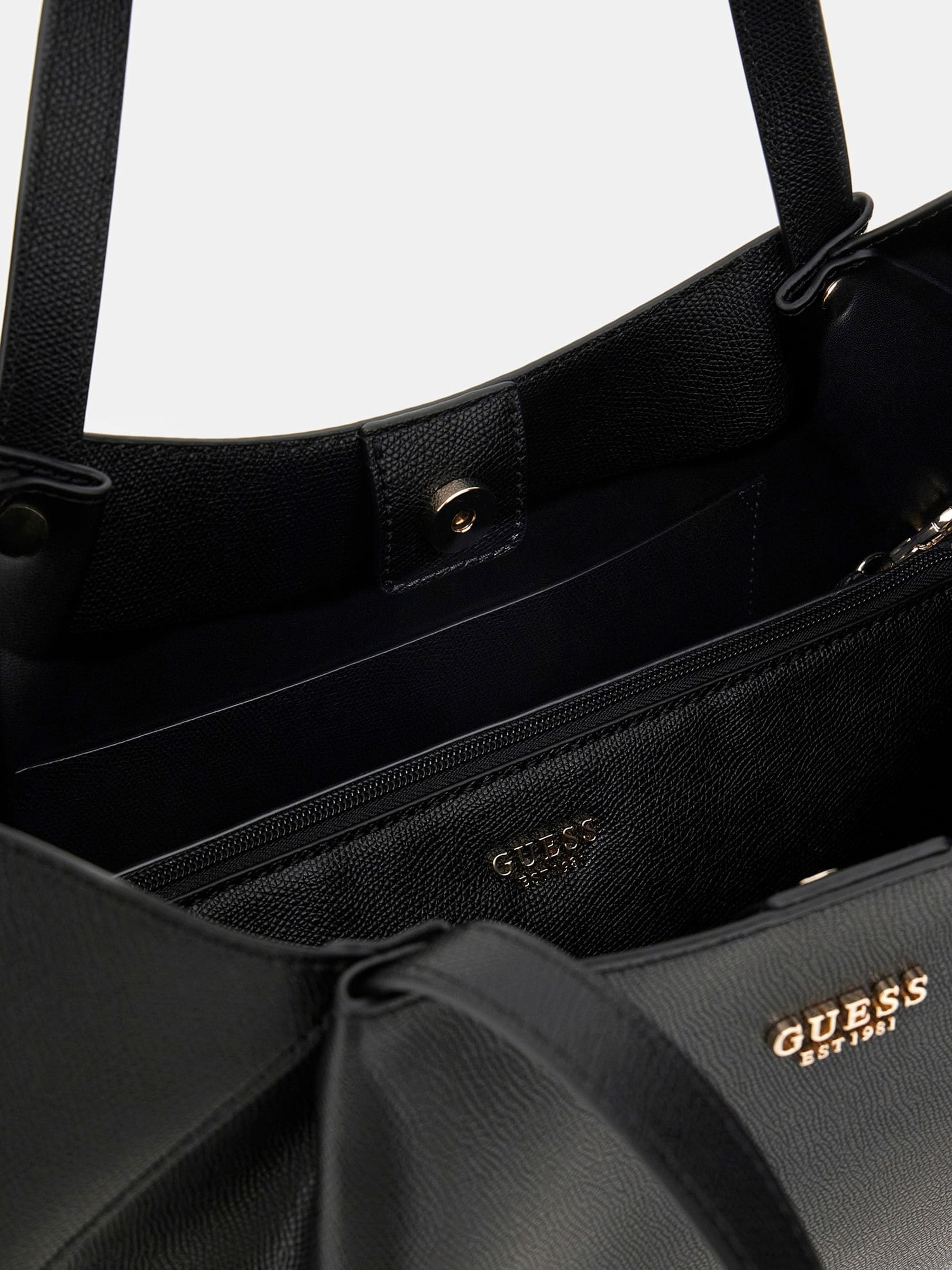 Buy Guess Black Amorette Slouch 2 In 1 Shopper Tote Bag from Next USA