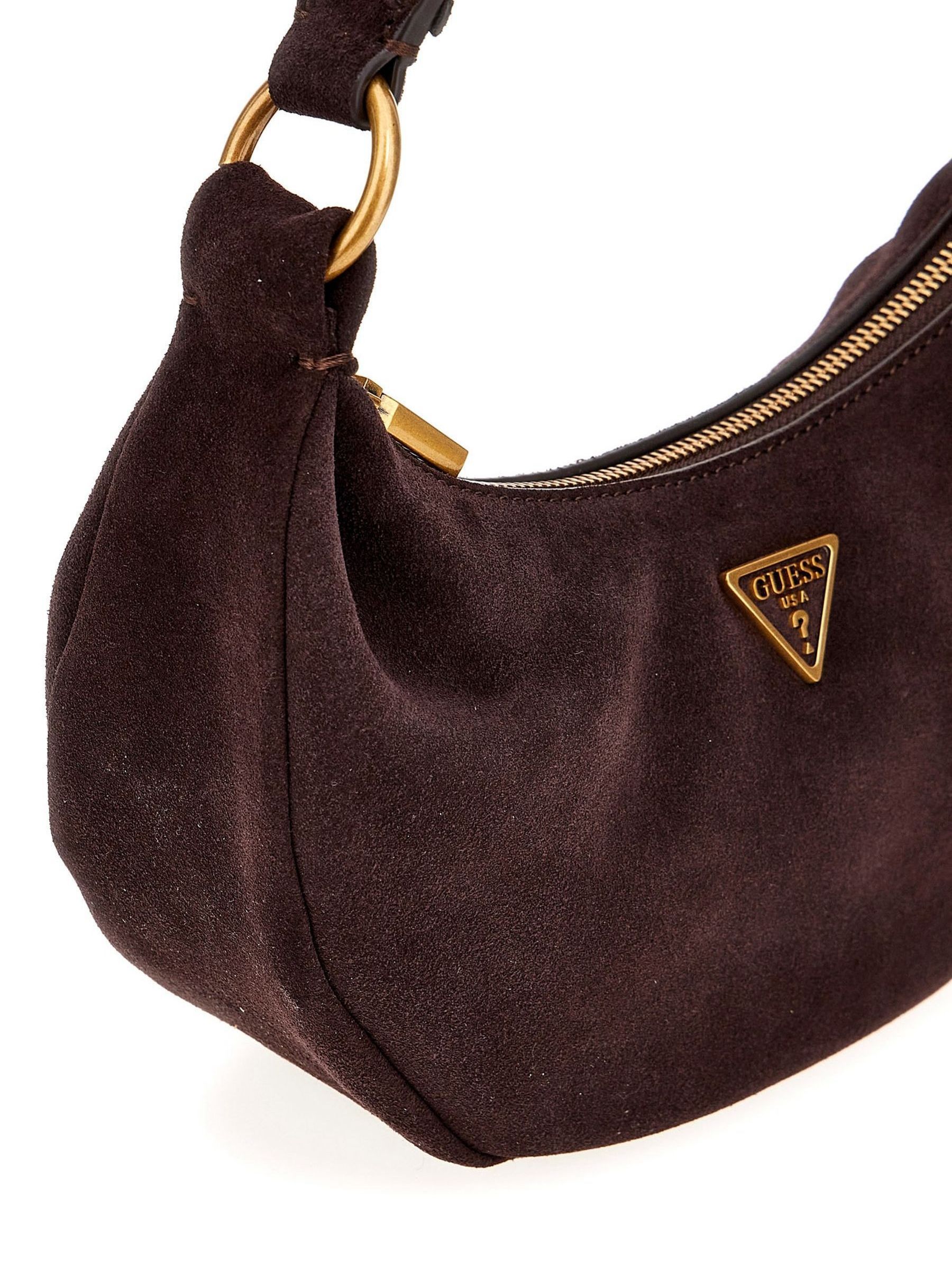 Buy Guess Amita Hobo Shoulder Brown Bag from Next USA