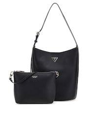 Guess Meridian Large Bucket Black Bag - Image 1 of 4