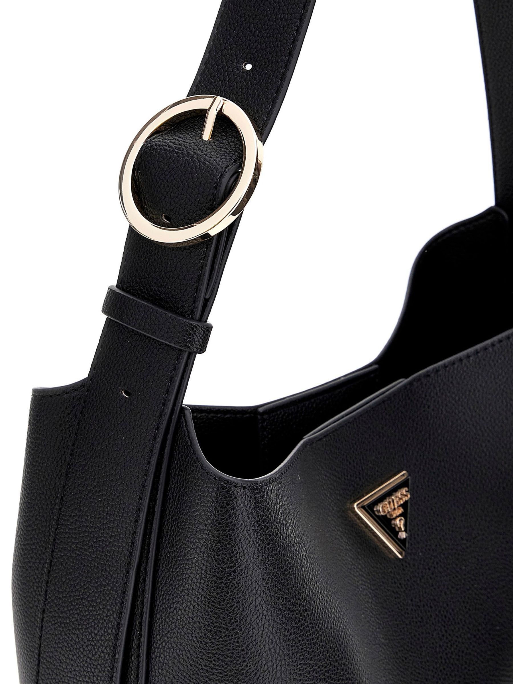 Buy Guess Black Meridian Large Bucket Bag from Next USA