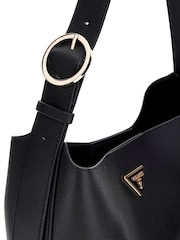 Guess Meridian Large Bucket Black Bag - Image 4 of 4