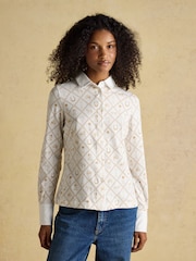 Joules Charlotte Horse Icons Printed Jersey Shirt - Image 1 of 8