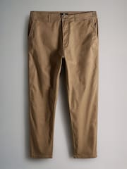 The Set Navy/Tan Brown/Green 3 Pack Slim Leg Chino Trousers - Image 4 of 6