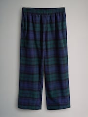 The Set Red/Green 2 Pack Traditional Woven Check Pyjamas - Image 5 of 8