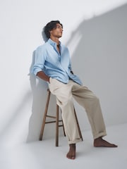 The Set 3 Pack Cotton Stretch Oxford Shirts - صورة 6 من 11