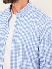 FatFace Long Sleeve Gingham Check Shirt - صورة 4 من 6