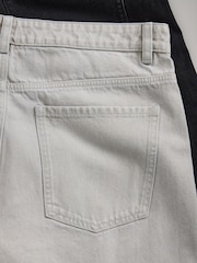 The Set 2 Pack Straight Leg Jeans Grey/Black - Image 6 of 6