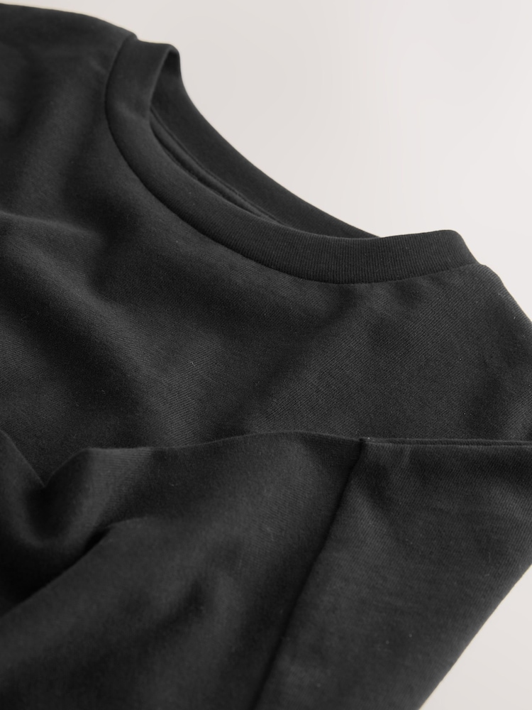 Black Long Sleeve Top (3-16yrs) - Image 7 of 7