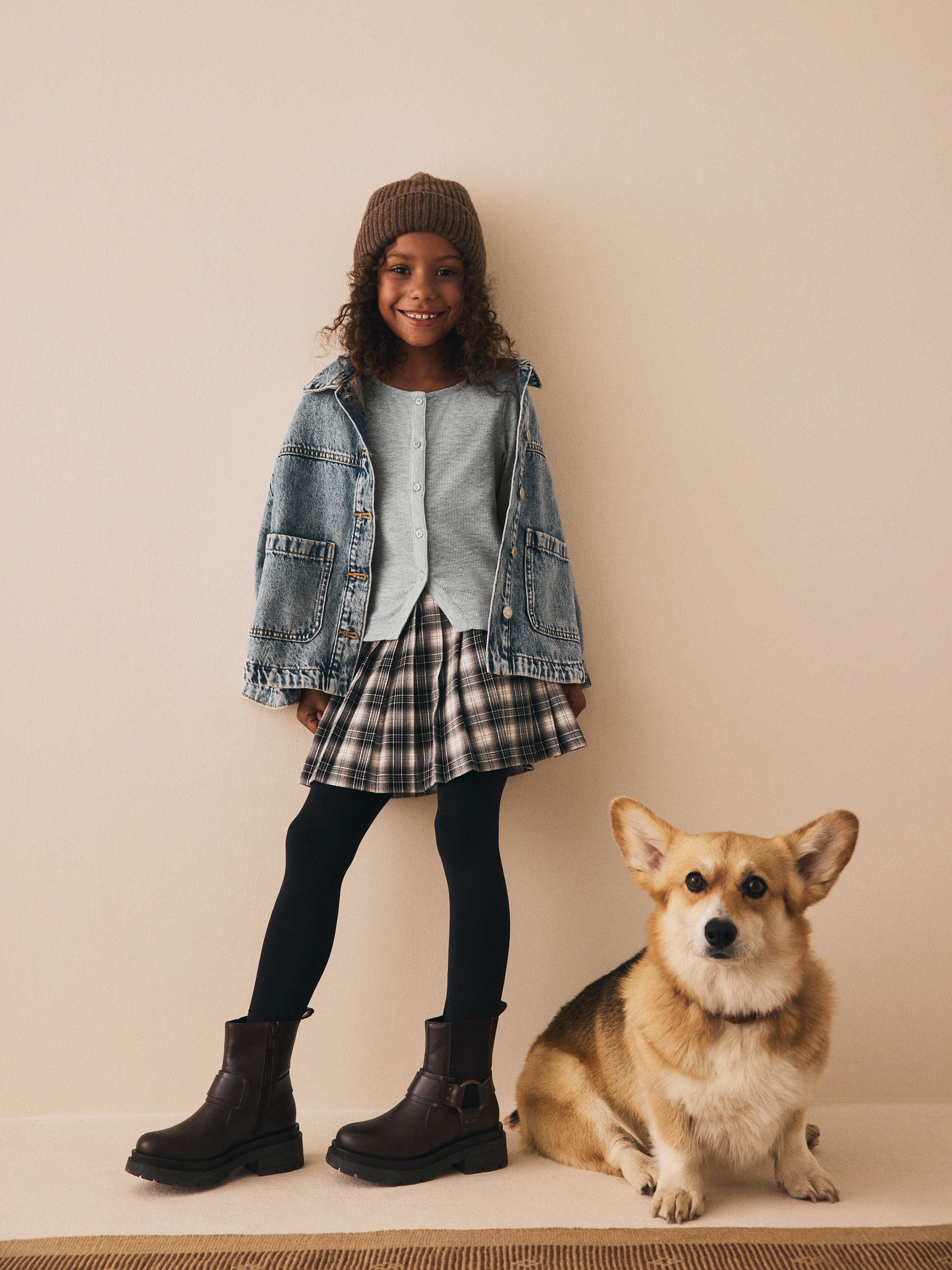 Buy Grey Long Sleeve Ribbed Cardigan (3-16yrs) from the Next