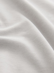 Ice Grey Regular Fit Heavyweight T-Shirt - Image 6 of 7