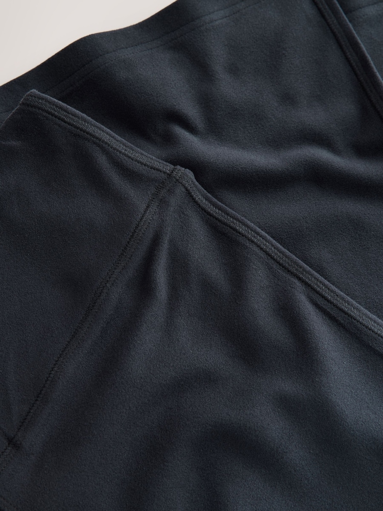 Black Flared Cosy Leggings - Image 2 of 3