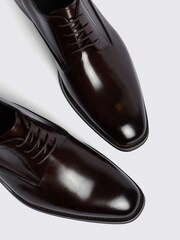 MOSS Brown John White Wilms Derby Shoes - Image 4 of 4