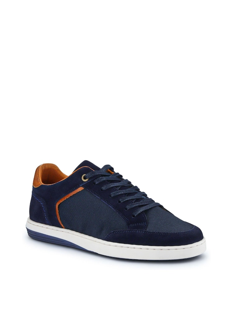 Jones Bootmaker San Diego Leather Trainers - Image 2 of 5