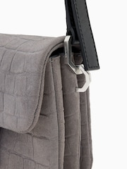 AllSaints Blue Jupiter Cross-Body Bag - Image 5 of 9