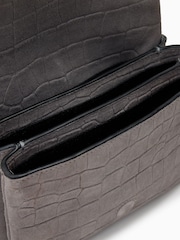AllSaints Blue Jupiter Cross-Body Bag - Image 6 of 9