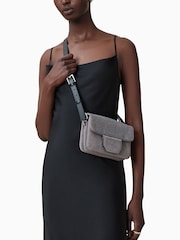AllSaints Blue Jupiter Cross-Body Bag - Image 9 of 9