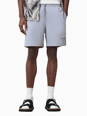 AllSaints Grey Underground Swim Shorts - Image 2 of 10