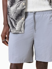 AllSaints Grey Underground Swim Shorts - Image 5 of 10